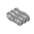 Senqcia Hi-Max Bl434 Cl Cp Type ASME/ANSI Leaf Chain, 3 X 4 Lacing, 1/2" Pitch, PK5 BL434HMCL